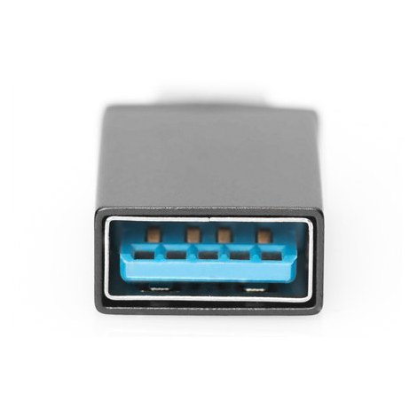 Male | 24 pin USB-C | Female | 9 pin USB Type A | Black - 3